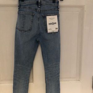 Rag & Bone Nina High Rise Skinny Jeans w23 NWT
